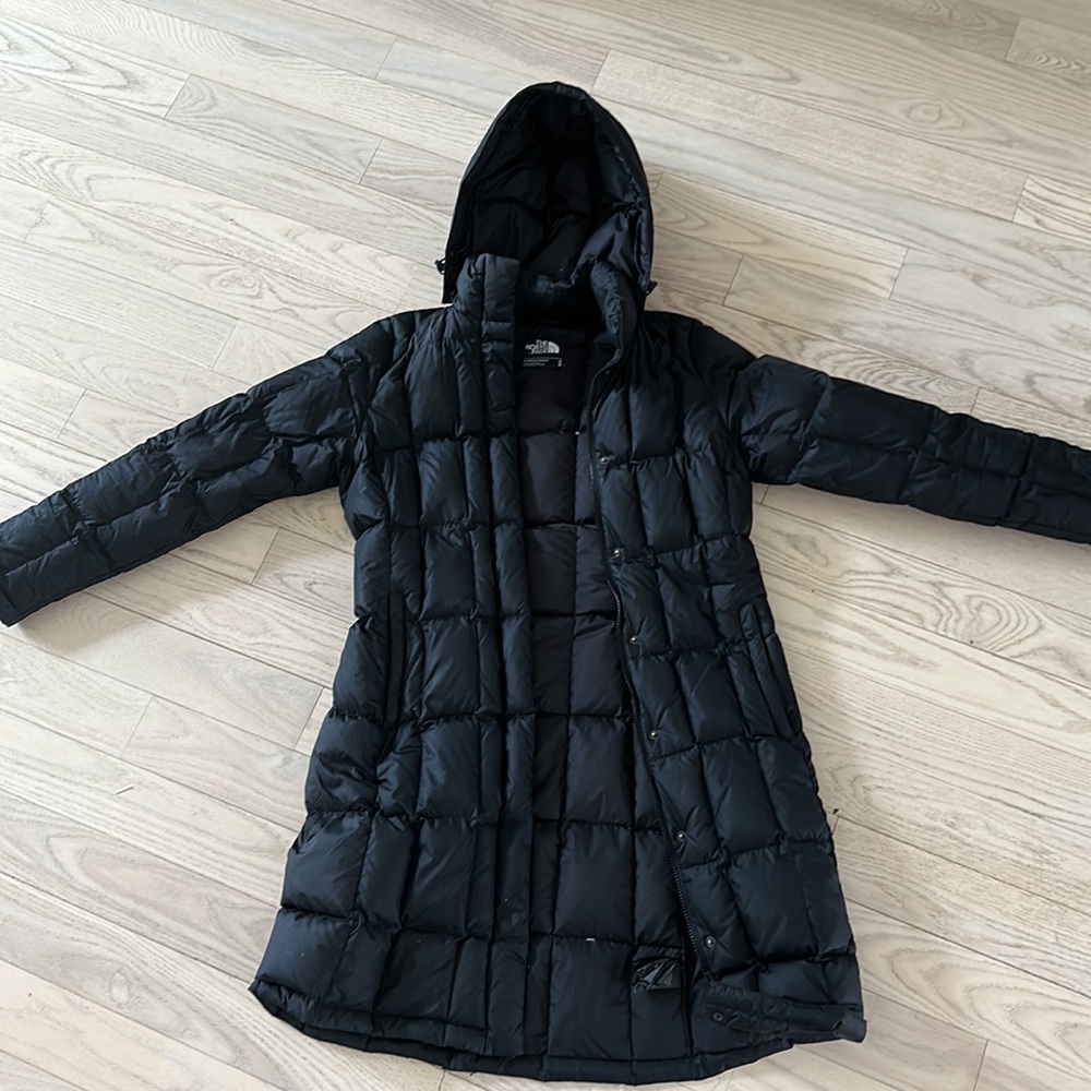 North Face puffer coat